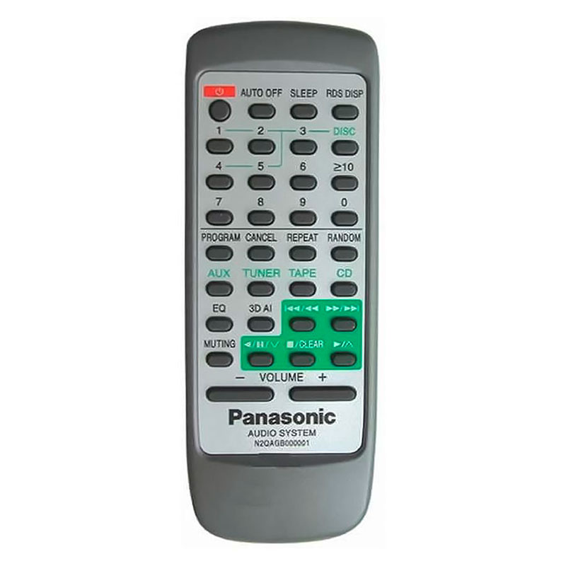 Пульт для Panasonic N2QAGB000001 Пульт для Panasonic N2QAGB000001