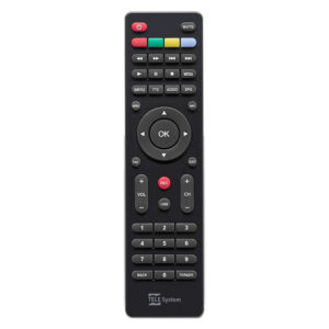 Оригинальный пульт для TeleSystem TS 6808/TS 6811/ TS (TeleSystem TS6808Е T2 HEVC) (фото пульта)