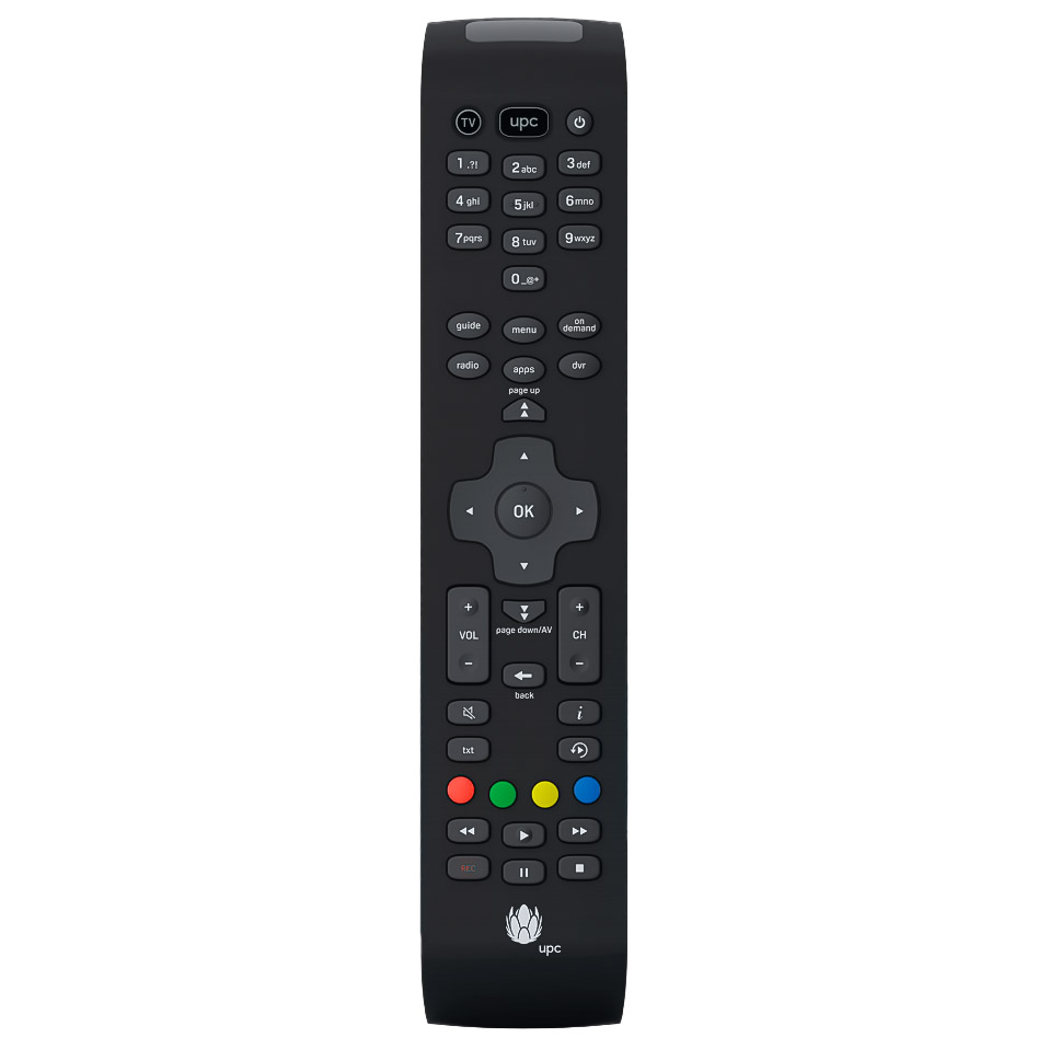 Оригинальный пульт для UPC Philips K-B3000HDCO (фото пульта) Оригинальный пульт для UPC Philips K-B3000HDCO (фото пульта)
