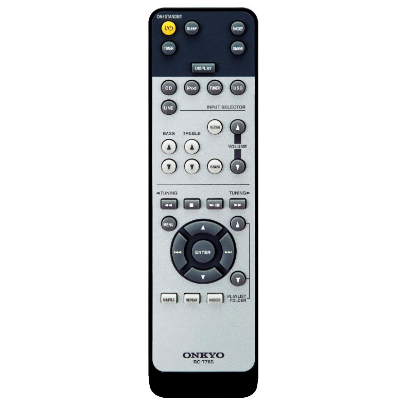 Пульт для ONKYO RC-776S (фото пульта) Пульт для ONKYO RC-776S (фото пульта)