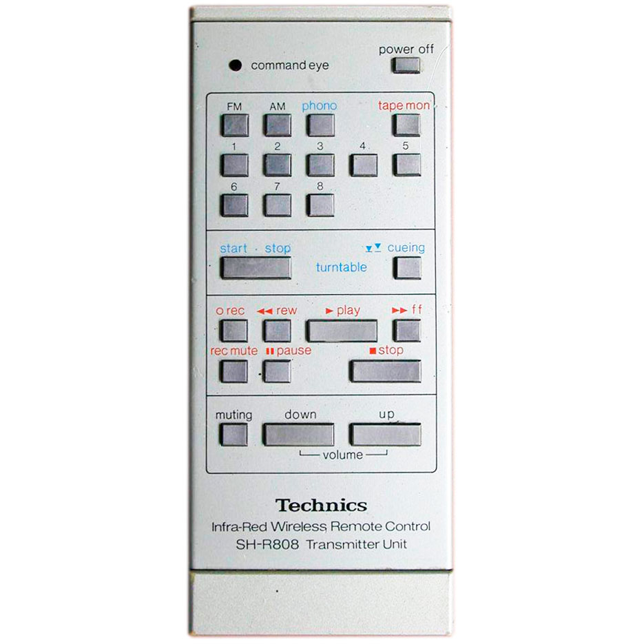 Пульт для Technics SH-R808 Пульт для Technics SH-R808