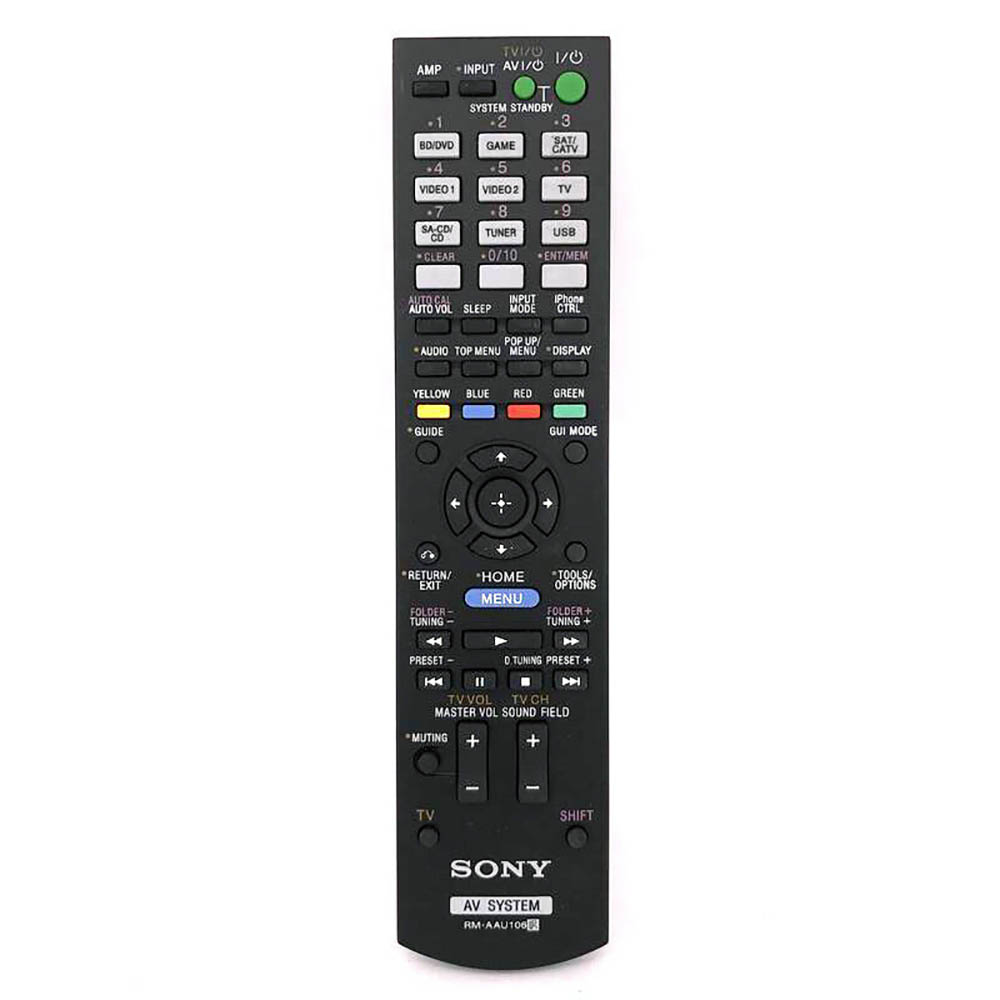Пульт для Sony RM-AAU106 (фото пульта) Пульт для Sony RM-AAU106 (фото пульта)