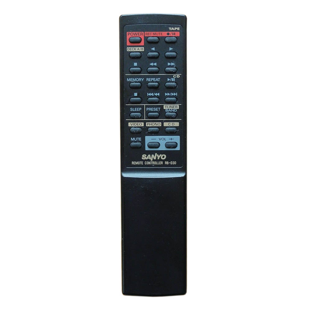 Пульт для Sanyo Sanyo RB-D30 (фото пульта) Пульт для Sanyo Sanyo RB-D30 (фото пульта)