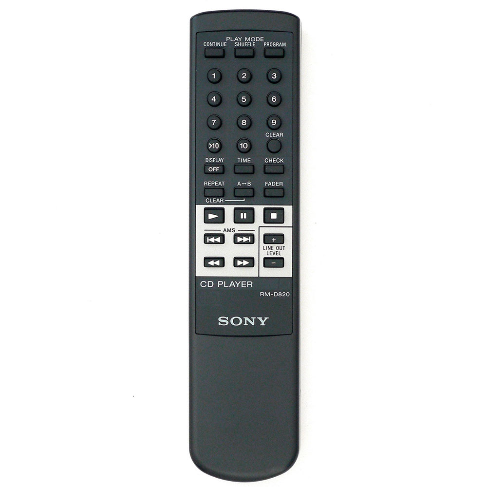 Пульт для Sony RM-D820 (фото пульта) Пульт для Sony RM-D820 (фото пульта)