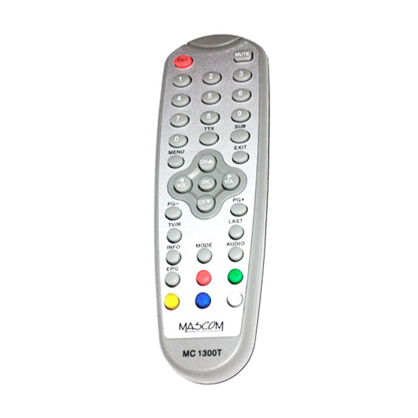 Пульт для Mascom DVB-T MC1300T MKII (фото пульта) Пульт для Mascom DVB-T MC1300T MKII (фото пульта)