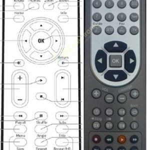 Пульт для Philips SPE9015CC/10 (фото пульта)