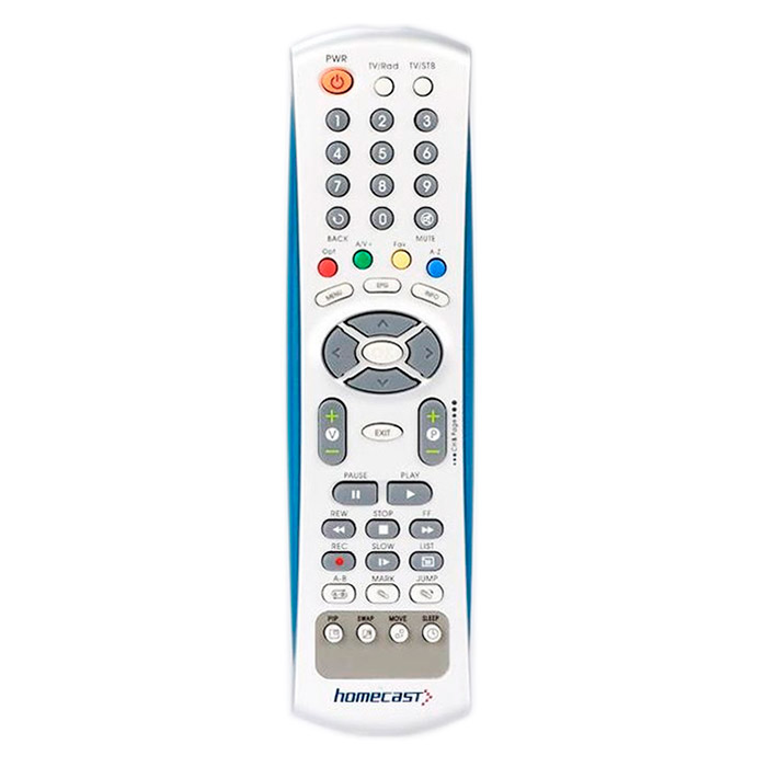 Пульт для Homecast S8000 T8000 (фото пульта) Пульт для Homecast S8000 T8000 (фото пульта)