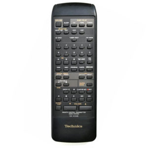 Пульт для Technics RAK-SC508W (фото пульта)