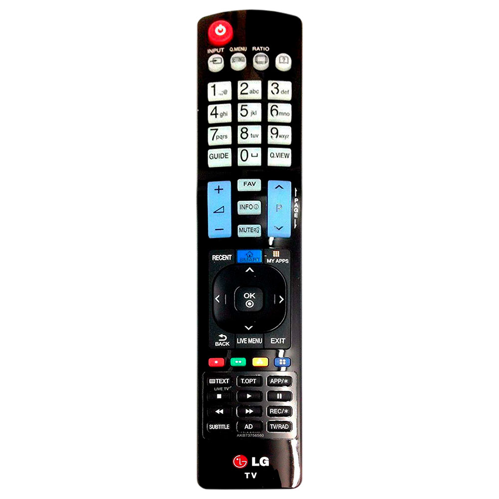 Оригинальный пульт для LG AKB73756580 Оригинальный пульт для LG AKB73756580