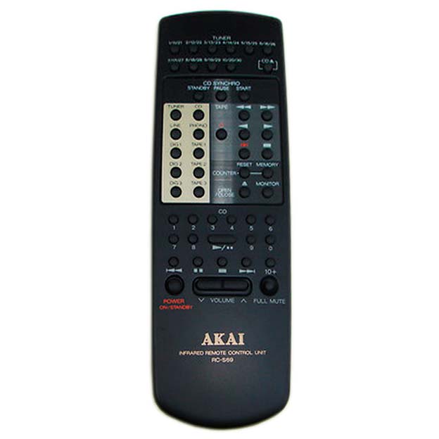 Пульт для Akai AM-39, AM-69, AM-49 Пульт для Akai AM-39, AM-69, AM-49
