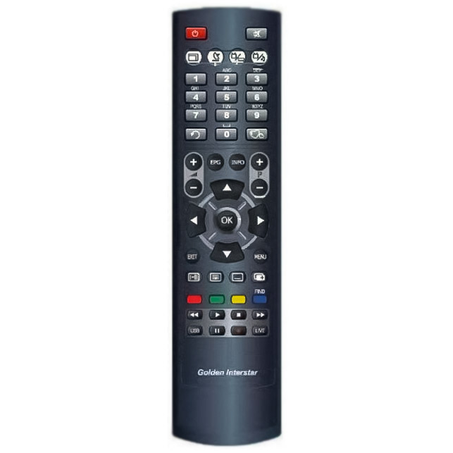 Пульт для Golden Interstar GI-S900HD Пульт для Golden Interstar GI-S900HD
