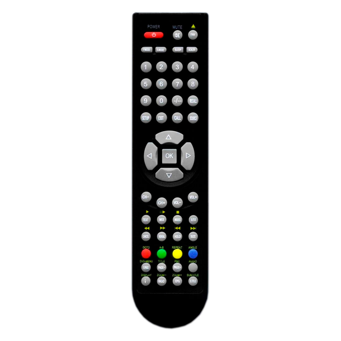 Оригинальный пульт для Mascom LCD TV MC1533, MC1933 Оригинальный пульт для Mascom LCD TV MC1533, MC1933