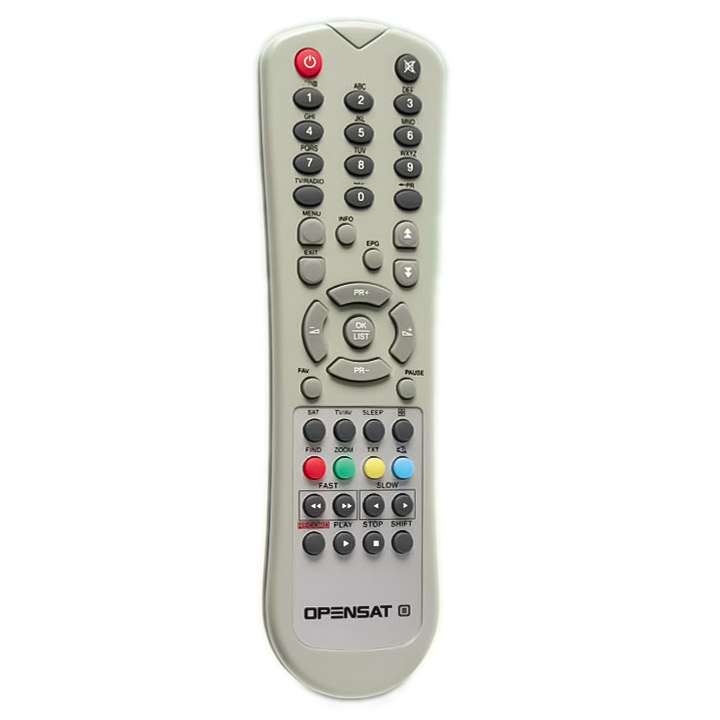 Оригинальный пульт для Opensat 3000 PVR Оригинальный пульт для Opensat 3000 PVR