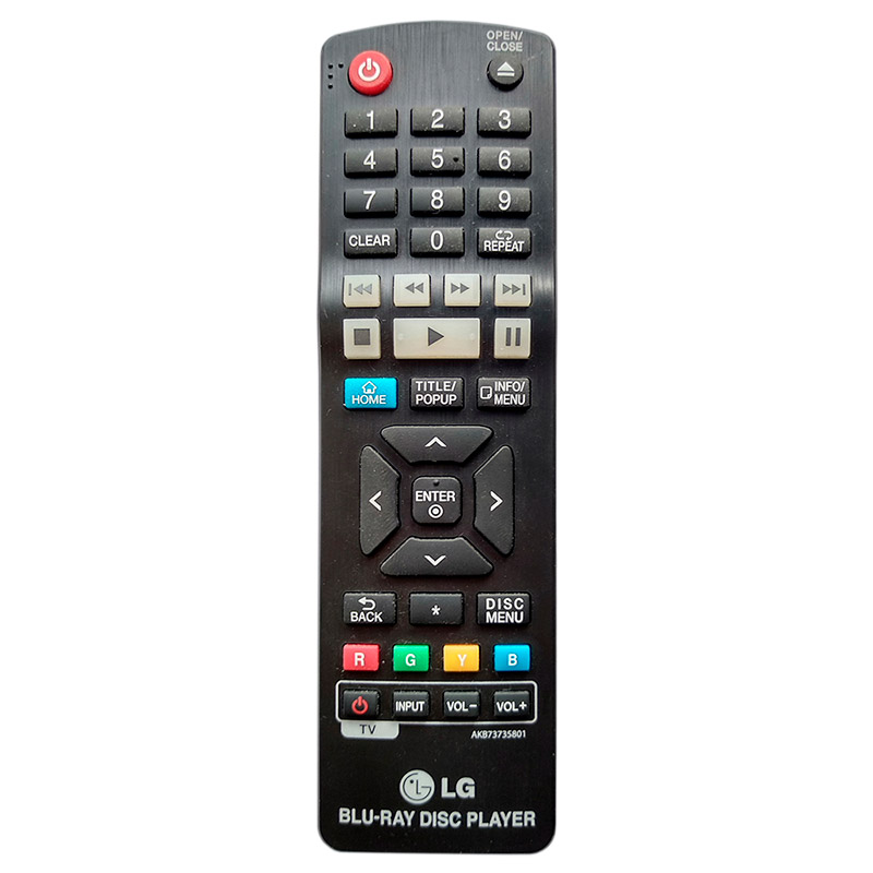 Оригинальный пульт для LG AKB73735801 (фото пульта) Оригинальный пульт для LG AKB73735801 (фото пульта)