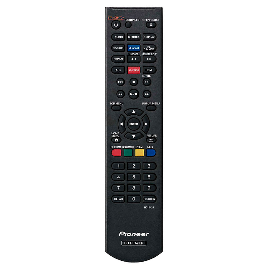 Пульт для Pioneer RC-2429 (BDP-170) Пульт для Pioneer RC-2429 (BDP-170)
