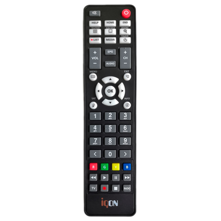 Пульт для Roxxs Iqon ION 200HD (фото пульта) Пульт для Roxxs Iqon ION 200HD (фото пульта)