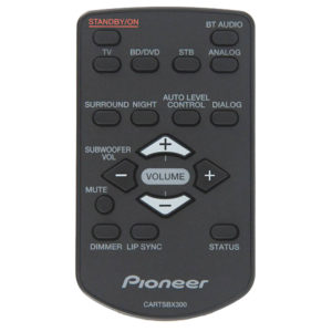 Пульт для Pioneer CARTSBX300 (фото пульта)
