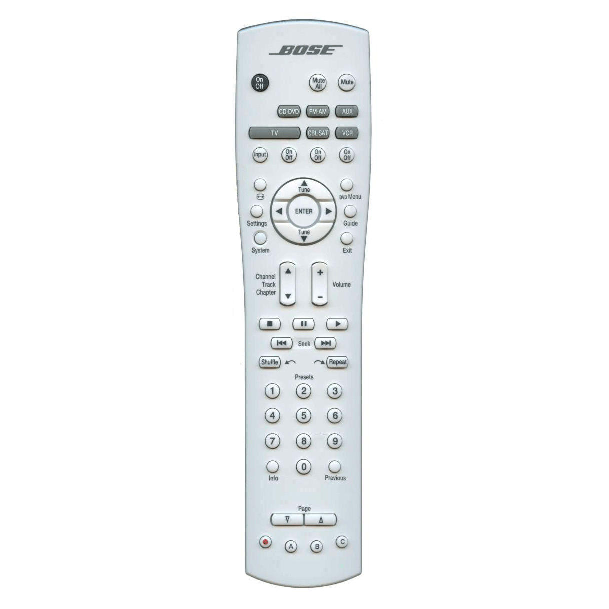 Оригинальный пульт для Bose RC18t1-27 (фото пульта) Оригинальный пульт для Bose RC18t1-27 (фото пульта)