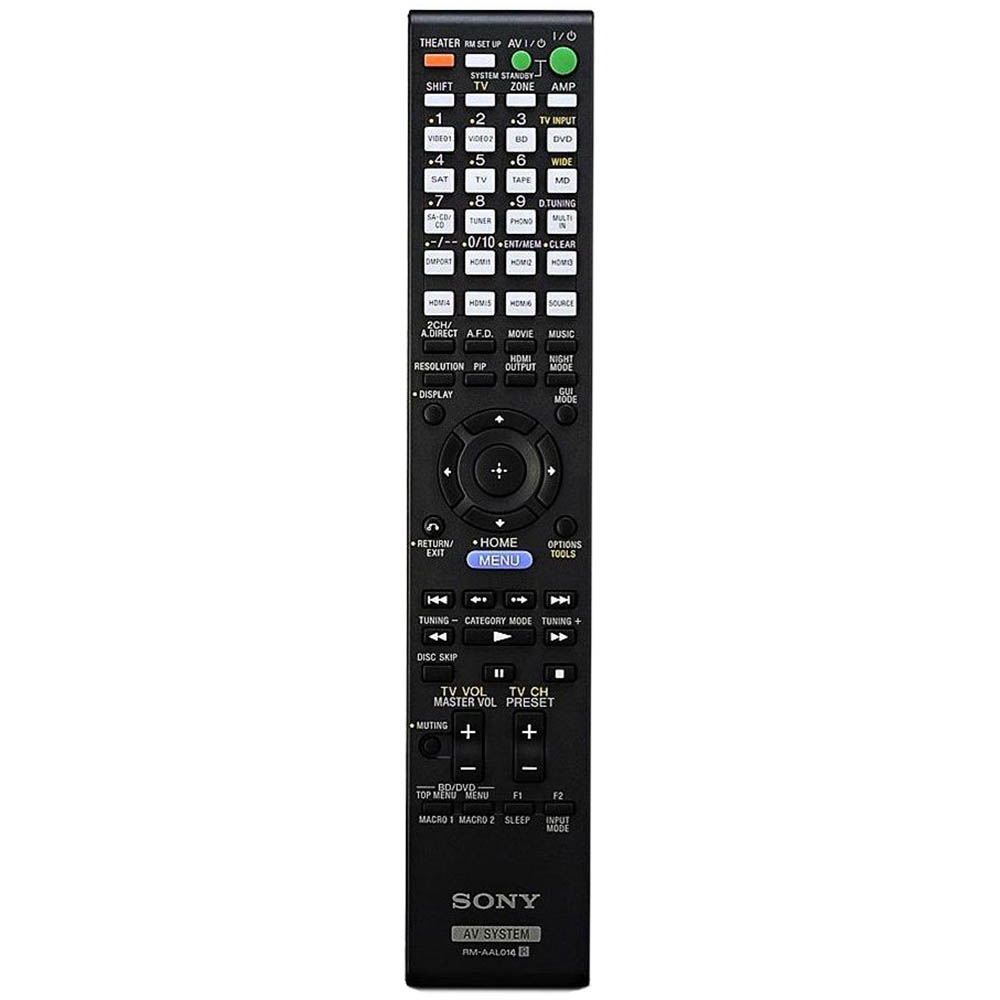 Пульт для Sony RM-AAL014 (фото пульта) Пульт для Sony RM-AAL014 (фото пульта)