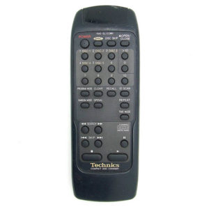 Пульт для Technics RAK-SL122WH (фото пульта)