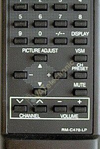 Пульт для JVC RM-C682 (фото пульта)
