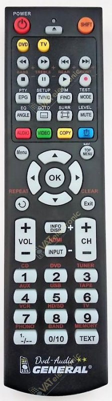 Пульт для Samsung SV-DVD1E (фото аналога) Пульт для Samsung SV-DVD1E (фото аналога)