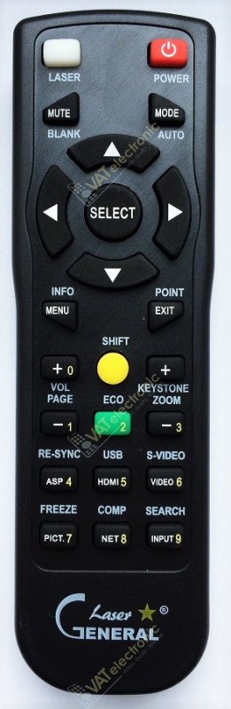 Пульт для Benq TW533 (фото аналога) Пульт для Benq TW533 (фото аналога)