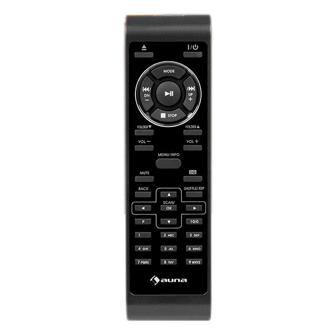Пульт для Auna Birmingham HiFi Stereo System (10034090) Пульт для Auna Birmingham HiFi Stereo System (10034090)