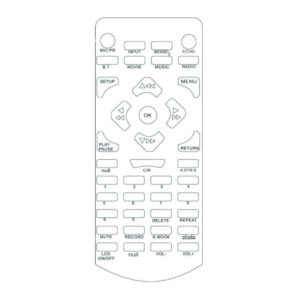 Пульт для Auna CenterStage 4 Mobile Karaoke Speaker (10032833)