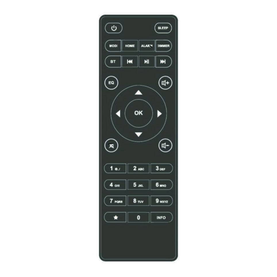 Пульт для Auna Connect SE Internet Radio (10035044, 10035045) Пульт для Auna Connect SE Internet Radio (10035044, 10035045)