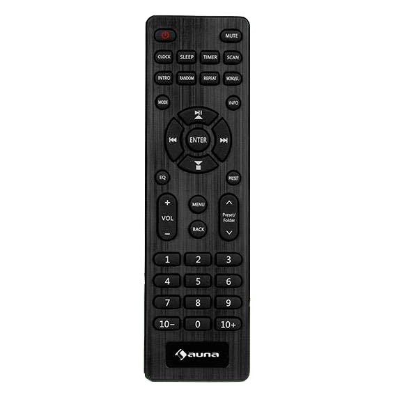 Пульт для Auna Connect System S Stereo System (10034071) Пульт для Auna Connect System S Stereo System (10034071)