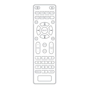 Пульт для Auna Connect Vertical Internet Radio (10034996, 10034997)