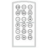 Пульт для Auna KR-400 CD Kitchen Radio (10031880, 10031894)