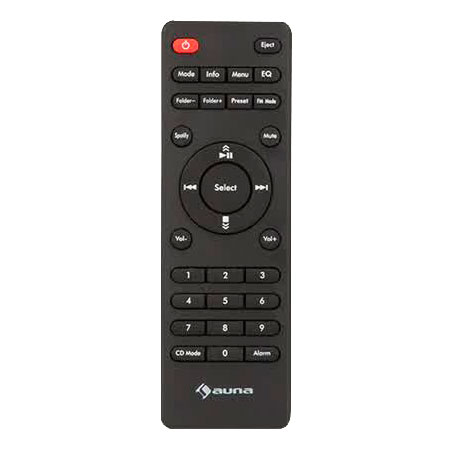 Пульт для Auna Connect System Stereo System (10032586, 10034039) Пульт для Auna Connect System Stereo System (10032586, 10034039)