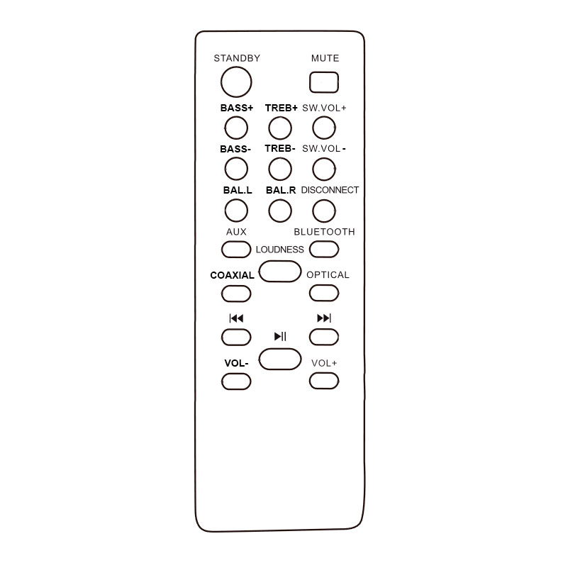 Пульт для Auna Line 700 A Standing Speaker (10031508) Пульт для Auna Line 700 A Standing Speaker (10031508)