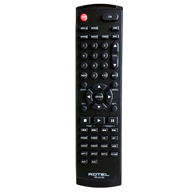 Пульт для Rotel RR-AX150 (RA-1592 MKII) Пульт для Rotel RR-AX150 (RA-1592 MKII)