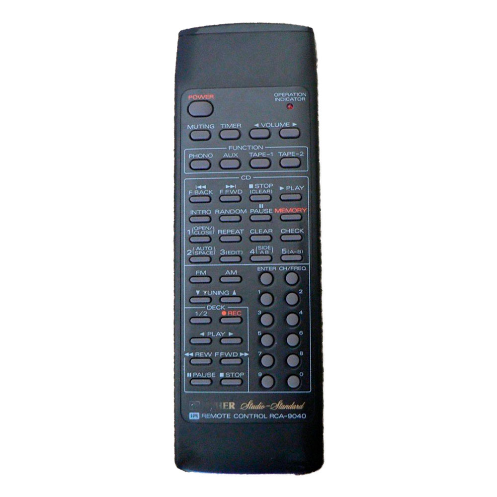 Пульт для Fisher RCA-9040 Пульт для Fisher RCA-9040