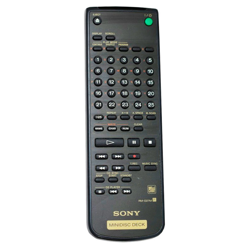 Пульт для Sony RM-D27M Пульт для Sony RM-D27M