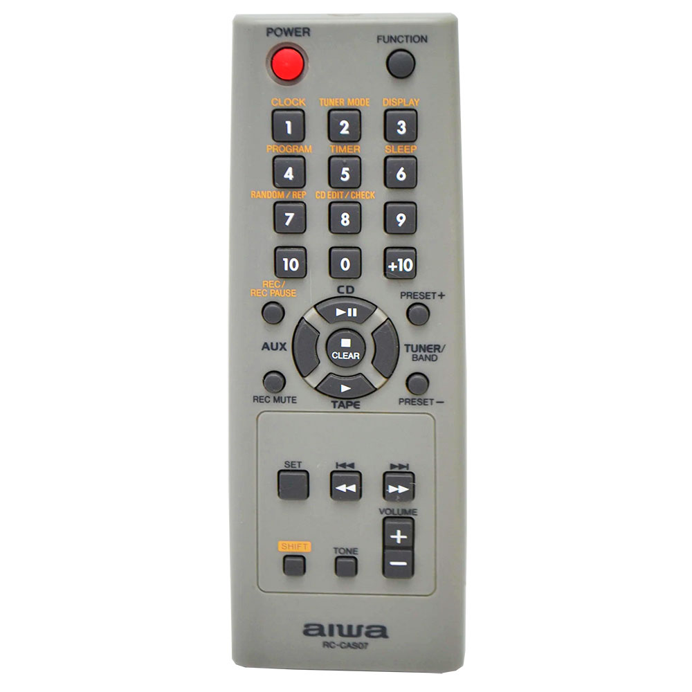 Пульт для Aiwa RC-CAS07 Пульт для Aiwa RC-CAS07