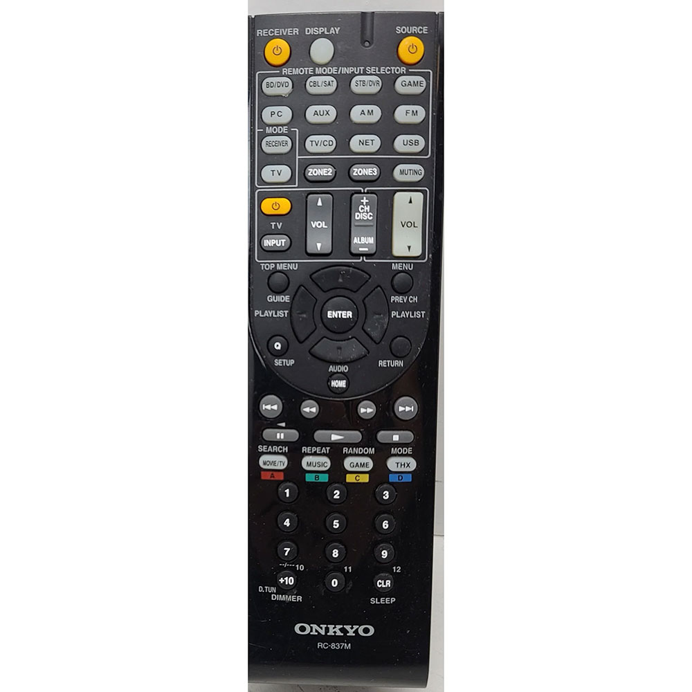 Пульт для Onkyo RC-837M Пульт для Onkyo RC-837M
