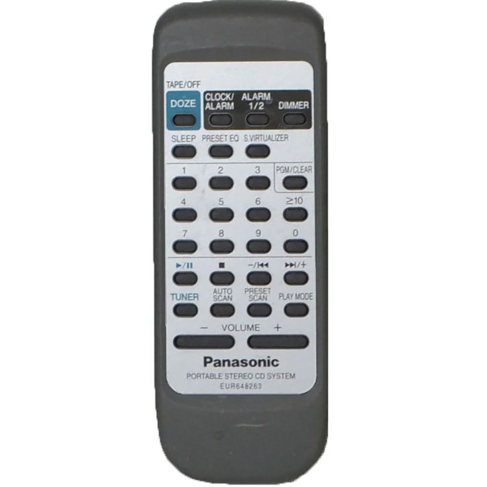 Пульт для Panasonic EUR648263 Пульт для Panasonic EUR648263