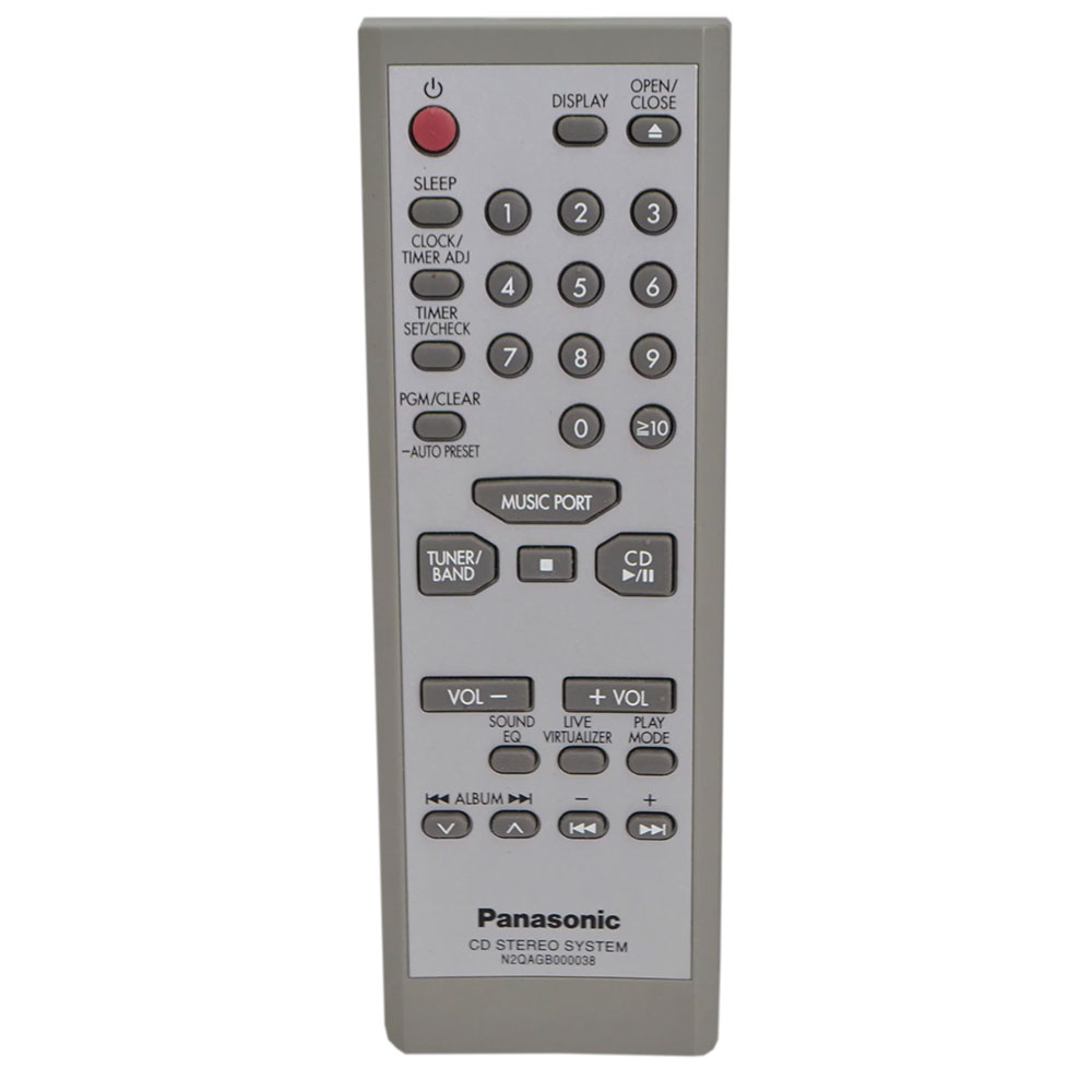 Пульт для Panasonic N2QAGB000038 Пульт для Panasonic N2QAGB000038