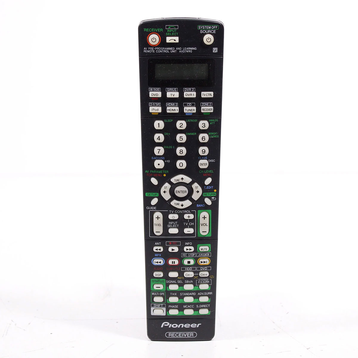 Пульт для Pioneer AXD7490 Пульт для Pioneer AXD7490
