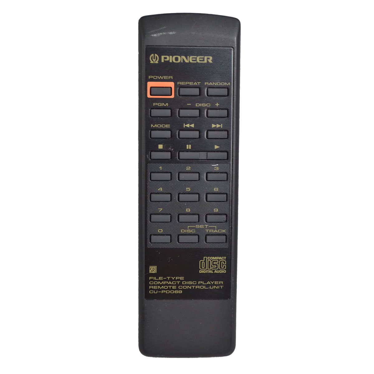 Пульт для Pioneer CU-PD069 Пульт для Pioneer CU-PD069