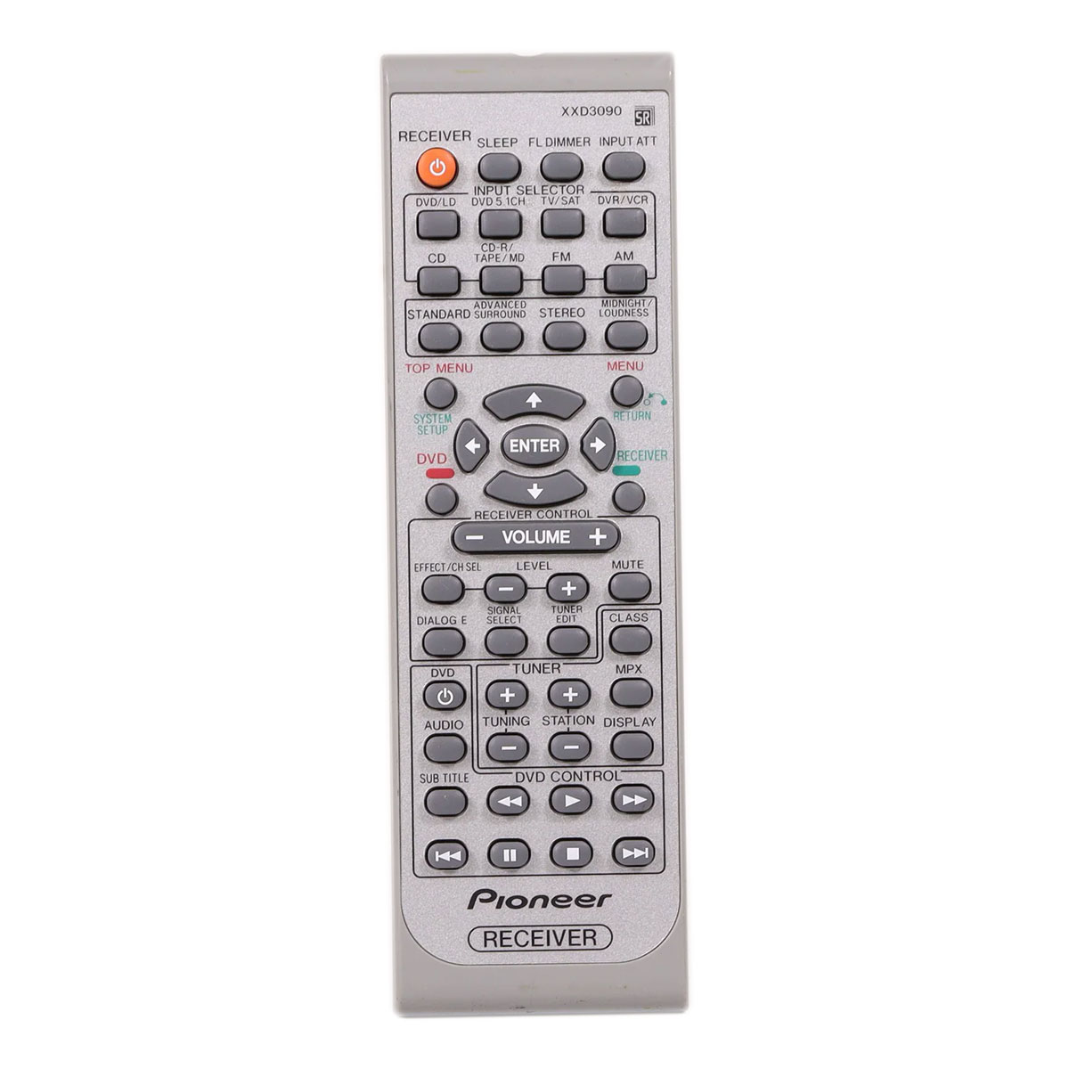 Пульт для Pioneer XXD3090 Пульт для Pioneer XXD3090