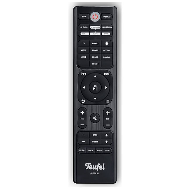 Пульт для Teufel CINEBAR PRO (аналог) Пульт для Teufel CINEBAR PRO (аналог)