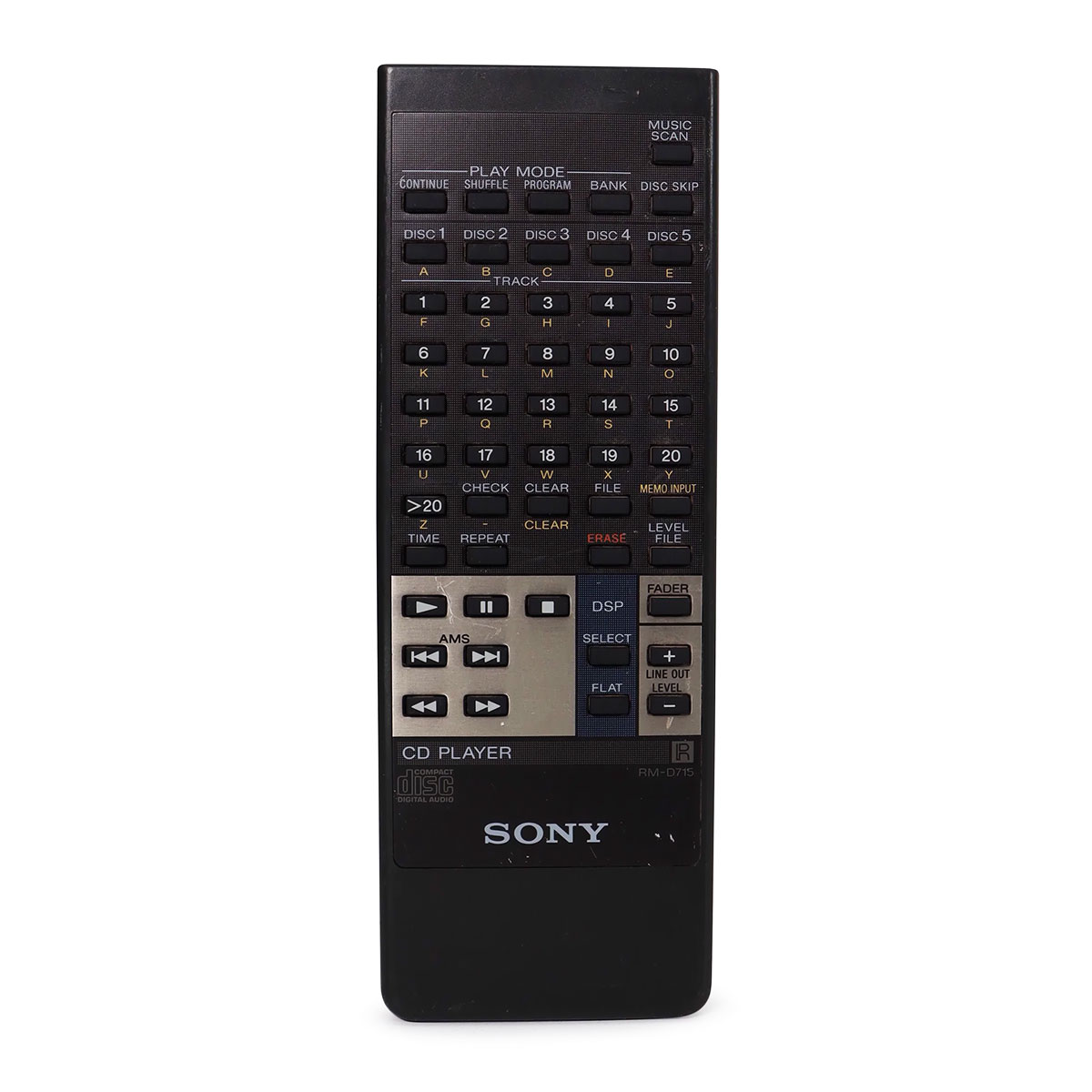 Пульт для SONY RM-D715 Пульт для SONY RM-D715
