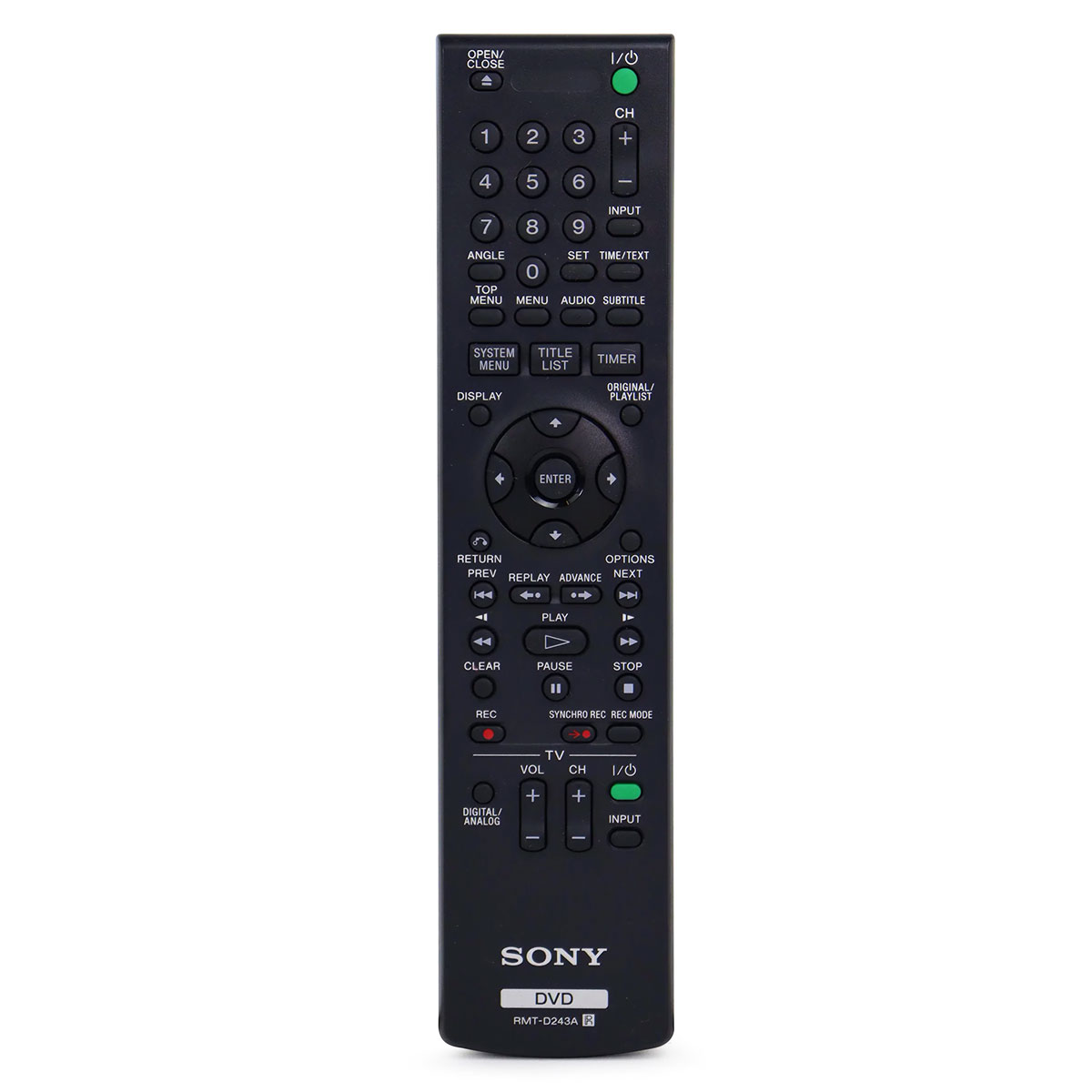 Пульт для SONY RMT-D243A Пульт для SONY RMT-D243A