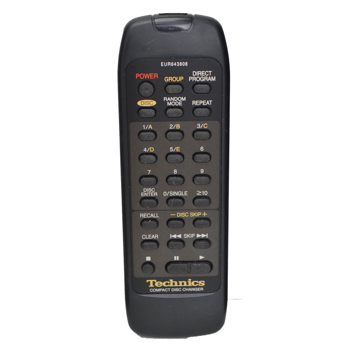 Пульт для Technics EUR643808 Пульт для Technics EUR643808