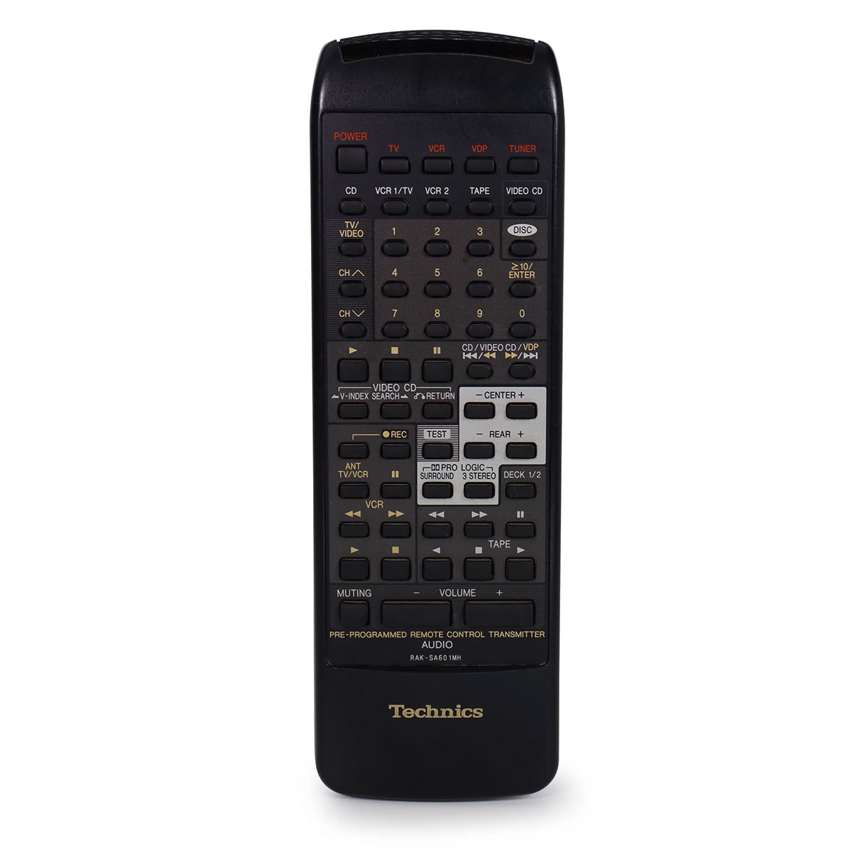 Пульт для Technics RAK-SA601MH Пульт для Technics RAK-SA601MH